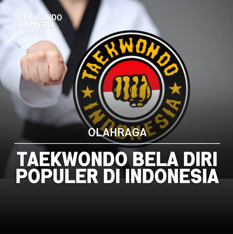 Taekwondo bela diri populer di Indonesia Taekwondo Indonesia Dojang dragonpolicentb